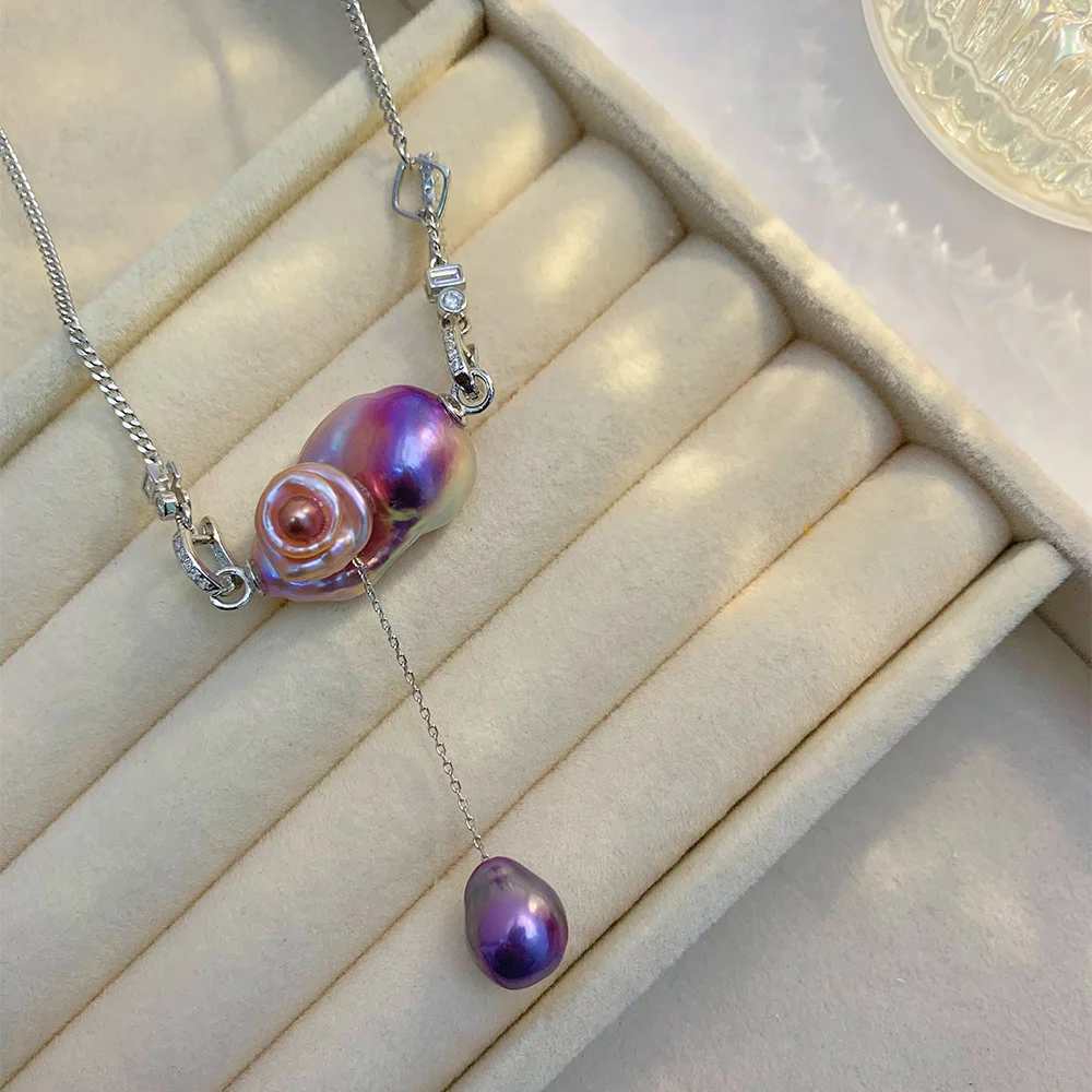 BPN20 - Freshwater - Baroque Pearl Necklace - Thebaroquepearl